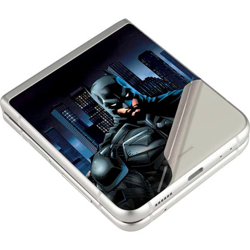 DC Comics Batman The Dark Knight Comic Art Galaxy Z Flip3 5G Skin